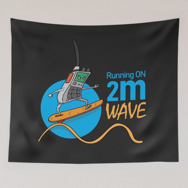 Item preview, Running on 2 m wave designed and sold by ZdravkovDesign.