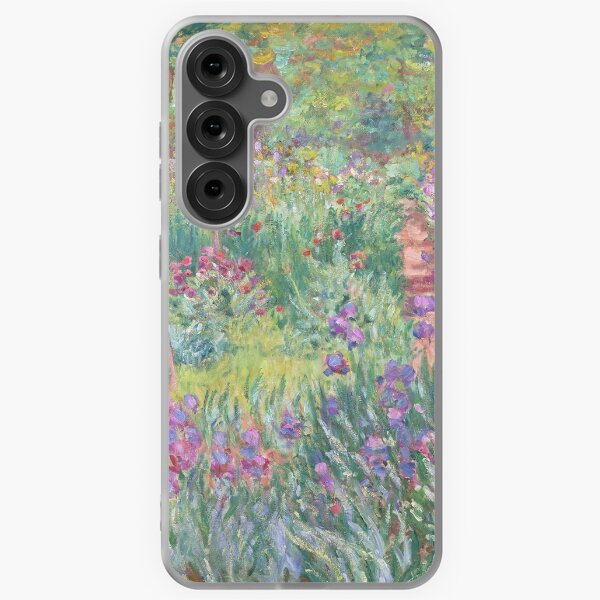 Item preview, Jardin aux iris - Célèbre tableau de Claude Monet designed and sold by EcoArtLab.