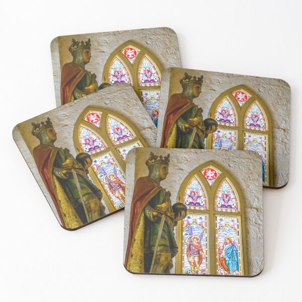 Item preview, USA. Texas. San Antonio. San Fernando Cathedral. Statue and Window. designed and sold by vadim19.