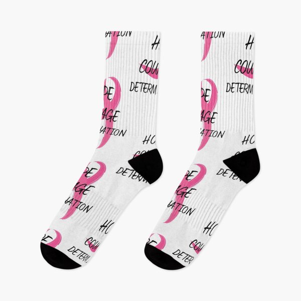 Item preview, Breast Cancer - Hope, Courage & Determination designed and sold by Leonor Larson.