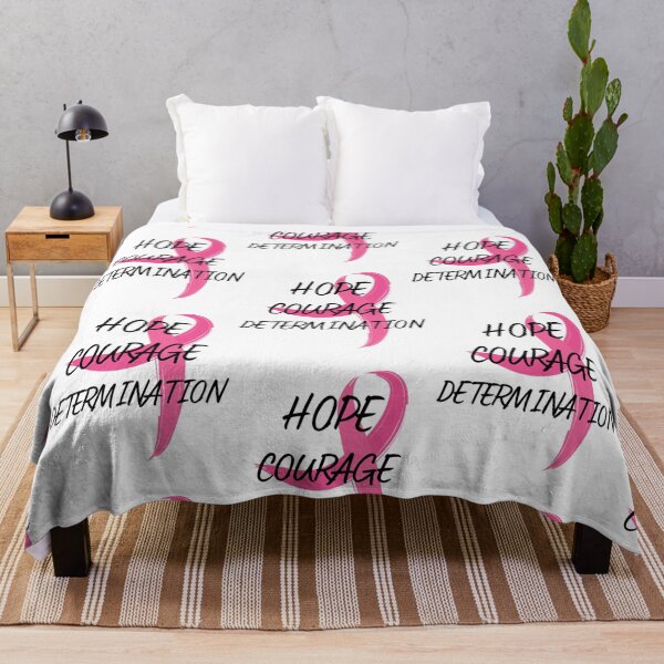 Item preview, Breast Cancer - Hope, Courage & Determination designed and sold by Leonor Larson.