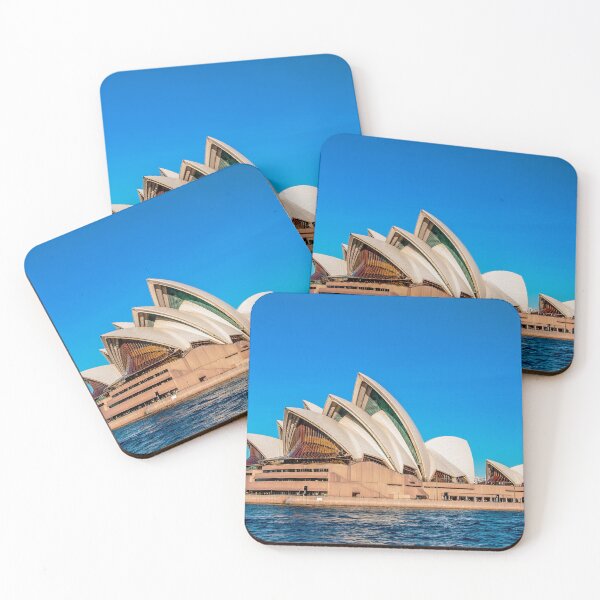 Item preview, Sydney opera house near the beautiful sea under the clear blue sky designed and sold by klimov0101.