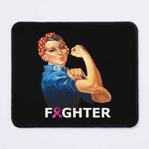 Item preview, Breast Cancer Fighter! Rosie the Riveter designed and sold by Leonor Larson.