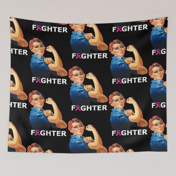 Item preview, Breast Cancer Fighter! Rosie the Riveter designed and sold by Leonor Larson.