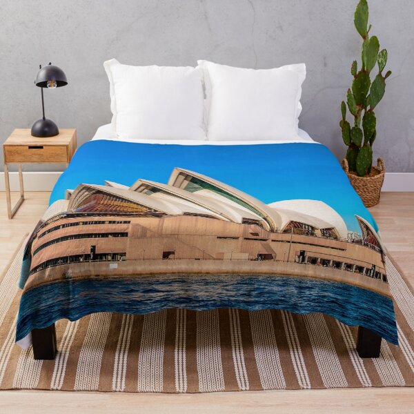Item preview, Sydney opera house near the beautiful sea under the clear blue sky designed and sold by klimov0101.
