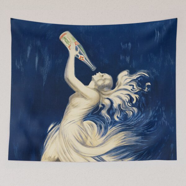 Item preview, ROYAT Its Health Its Youth Mineral Water 1923 Vintage Art Deco Poster by Leonetto Cappiello  designed and sold by retroposters.