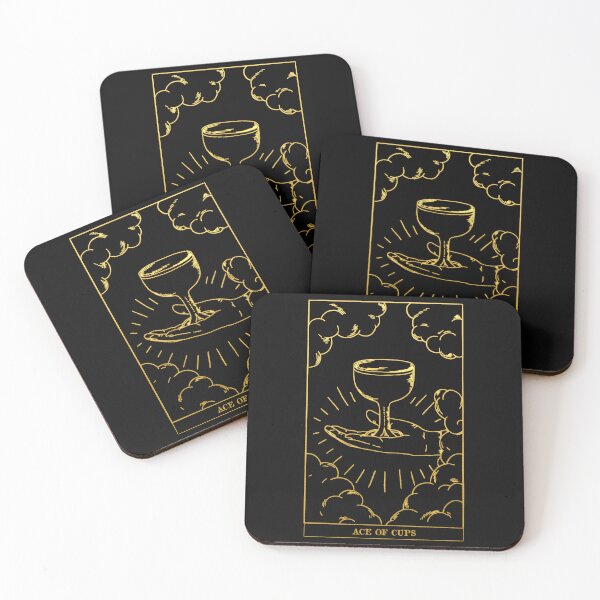 Item preview, Ace Of Cups - Tarot Card Print - Minor Arcana designed and sold by Annalee Beer.