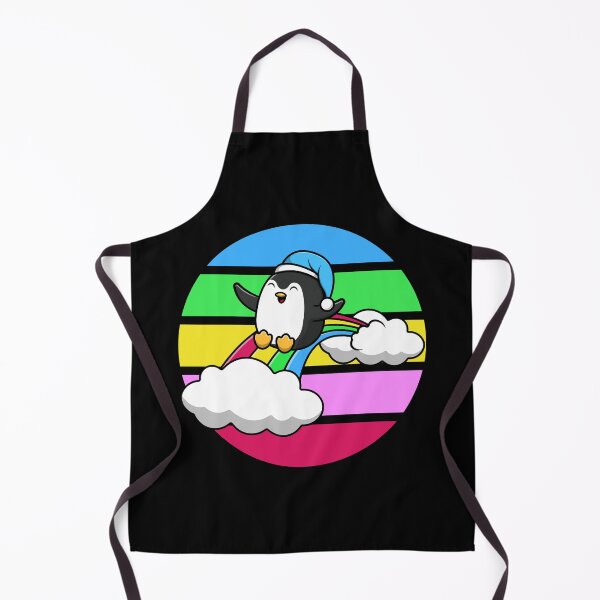 Item preview, Little penguin slides on rainbow designed and sold by Rev-Style.