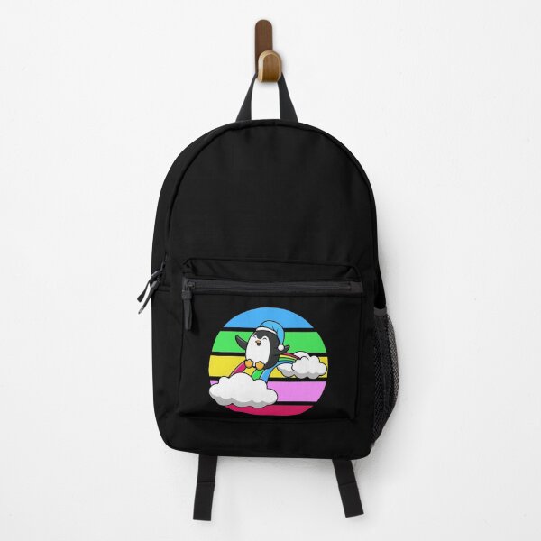 Item preview, Little penguin slides on rainbow designed and sold by Rev-Style.