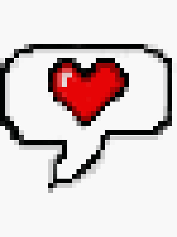 Pixel Heart - Pixel Heart - Sticker