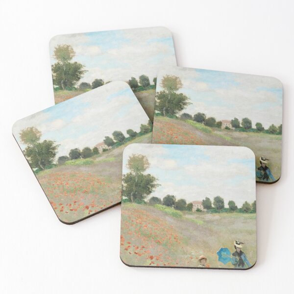 Item preview, The Poppy Field Claude Monet Spring Decor designed and sold by EcoArtLab.