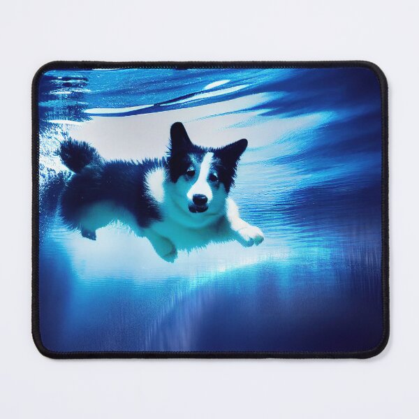 Item preview, corgi diver designed and sold by Aliveforfun.
