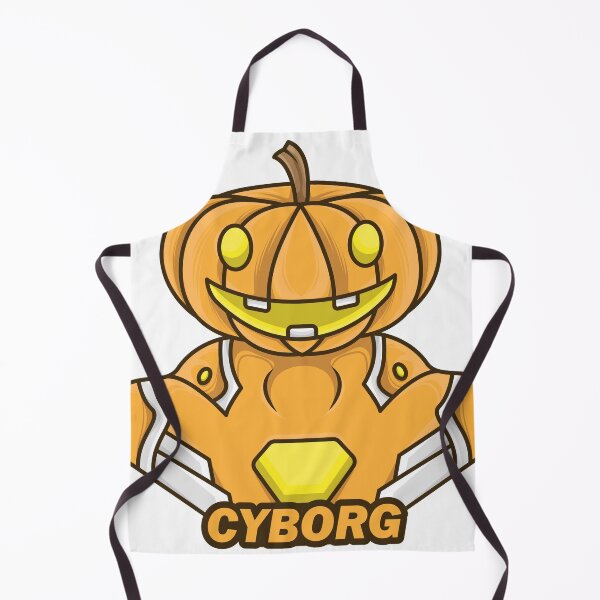 Item preview, cyborg pumpkin cartoon hellowen designed and sold by satriyanto.