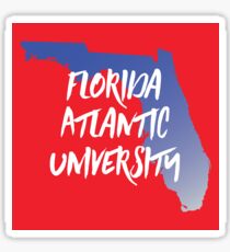 Florida Atlantic University Sticker
