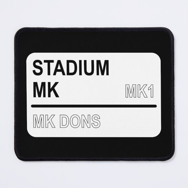 Item preview, Stadium MK Football Sign designed and sold by BlockyB.