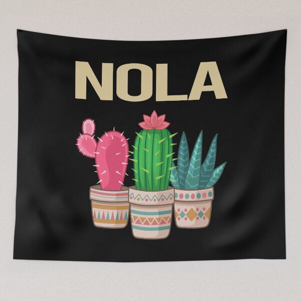 Aperçu de l'œuvre Joyeux Cactus Nola créée et vendue par DavetteJungle.