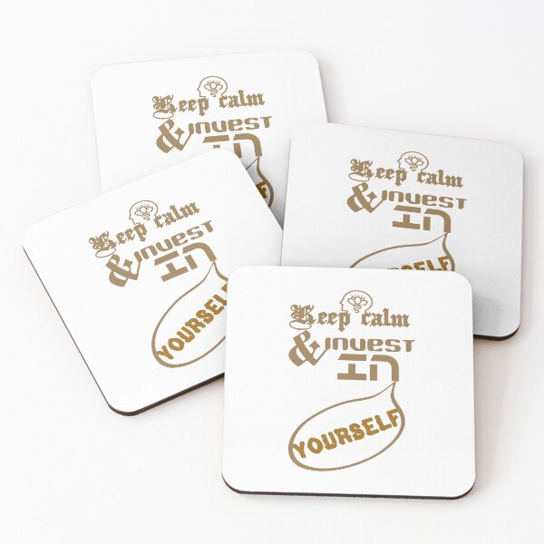 Item preview, Keep calm and invest in yourself.,, designed and sold by Chakilogy.