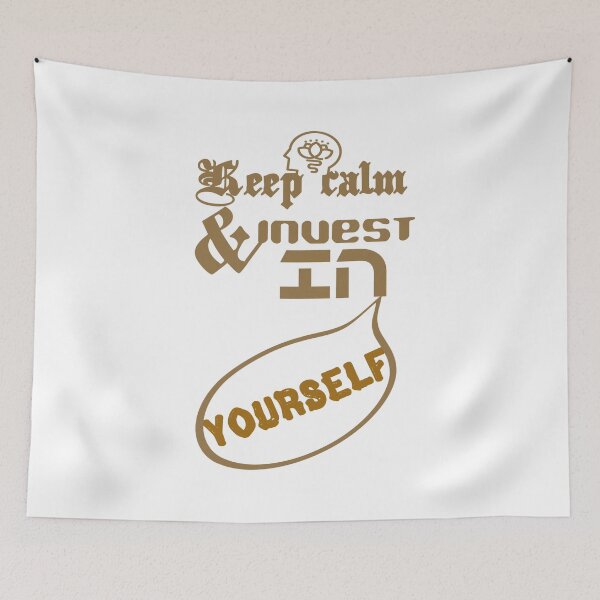 Item preview, Keep calm and invest in yourself.,, designed and sold by Chakilogy.