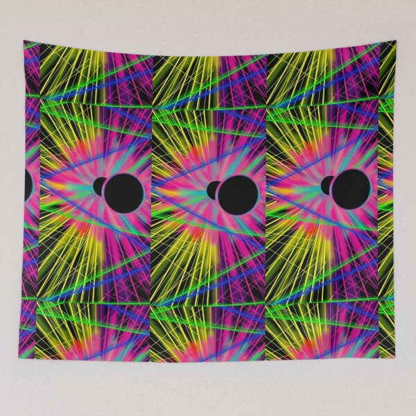 Item preview, Neon Solar Eclipse designed and sold by neonmoonwaves.