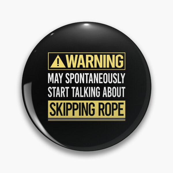 Item preview, Warning About Skipping rope designed and sold by WrightTrouble.
