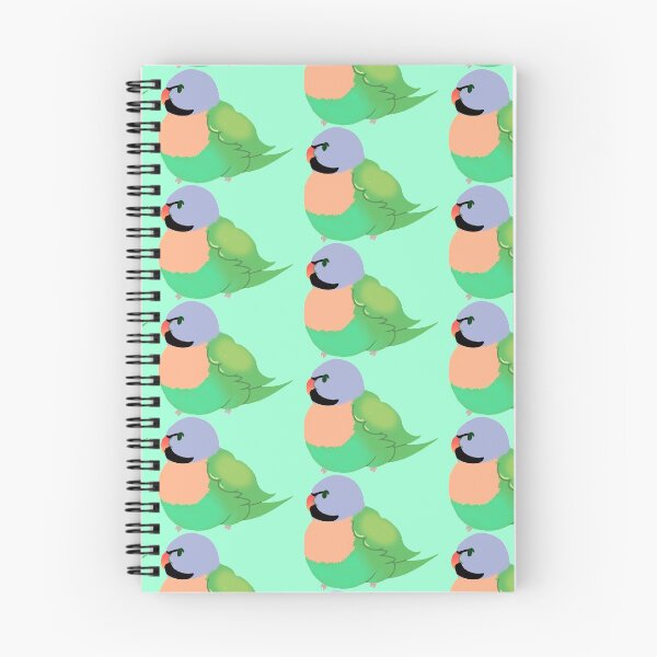 Item preview, Fatty Moustache parakeet  designed and sold by Theco-colover.