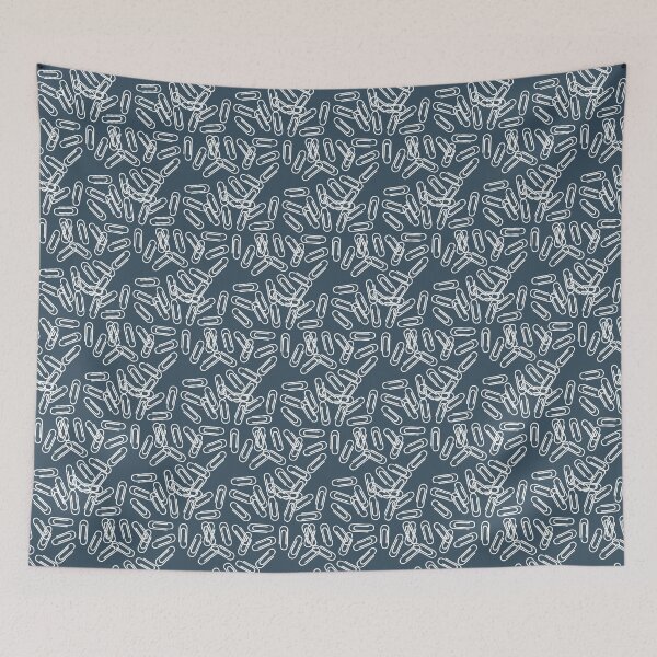 Item preview, Paper Clips pattern designed and sold by LaBelleMaison.