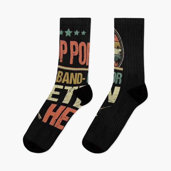 Item preview, POP POP Husband Protector Veteran Hero Grandpa Fathers Day Gift Retro Dad Pop Pop Idea designed and sold by Simeon	 Dorelus.