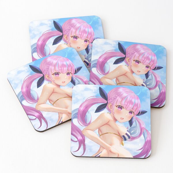 Item preview, Minato Aqua Pink Hair designed and sold by JaquelineThu.