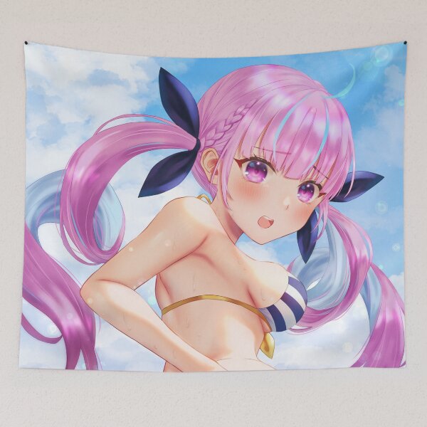 Item preview, Minato Aqua Pink Hair designed and sold by JaquelineThu.