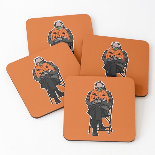 Item preview, Bernie Sanders with Spooky Halloween Pumpkin designed and sold by ellenhenry.