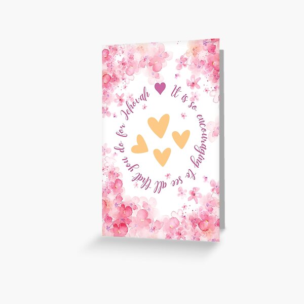 Item preview, It is so encouraging to see all that you do for Jehovah | JW designed and sold by JWBonneNouvelle.
