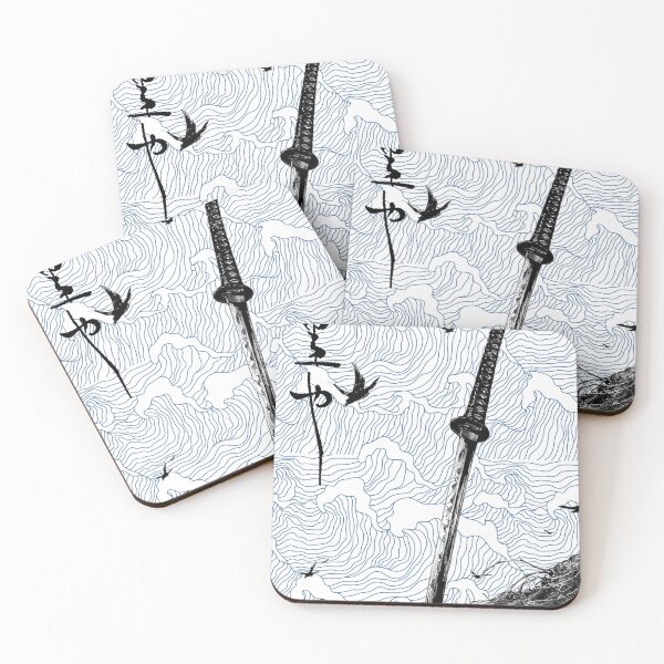 Item preview, Samurai Sword Japanese Illustration designed and sold by Synchropact.