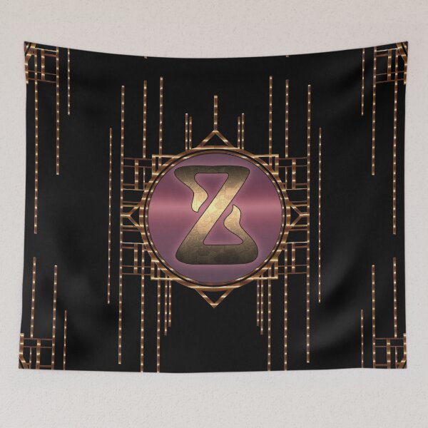 Item preview, Letter Z 20s vintage initials designed and sold by Xarah.