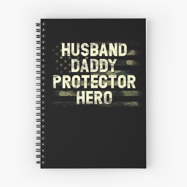 Item preview, Husband Daddy Protector Hero Gift Fathers Day USA Flag Tee designed and sold by Simeon	 Dorelus.