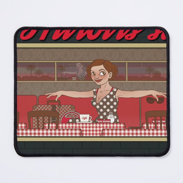 Item preview, Lola traveling in the bistro in Nice designed and sold by Iris Luckhaus.