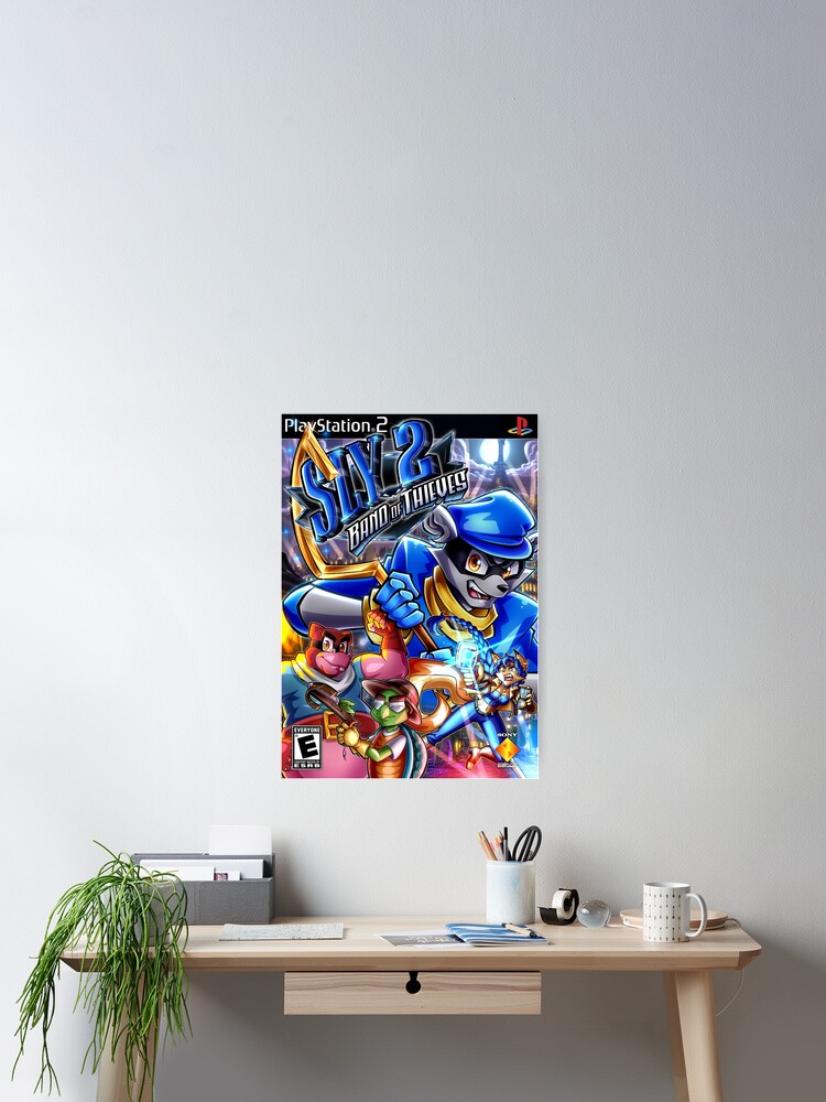 Sly Cooper Band of Thieves (custom PS2 cover version) | Poster