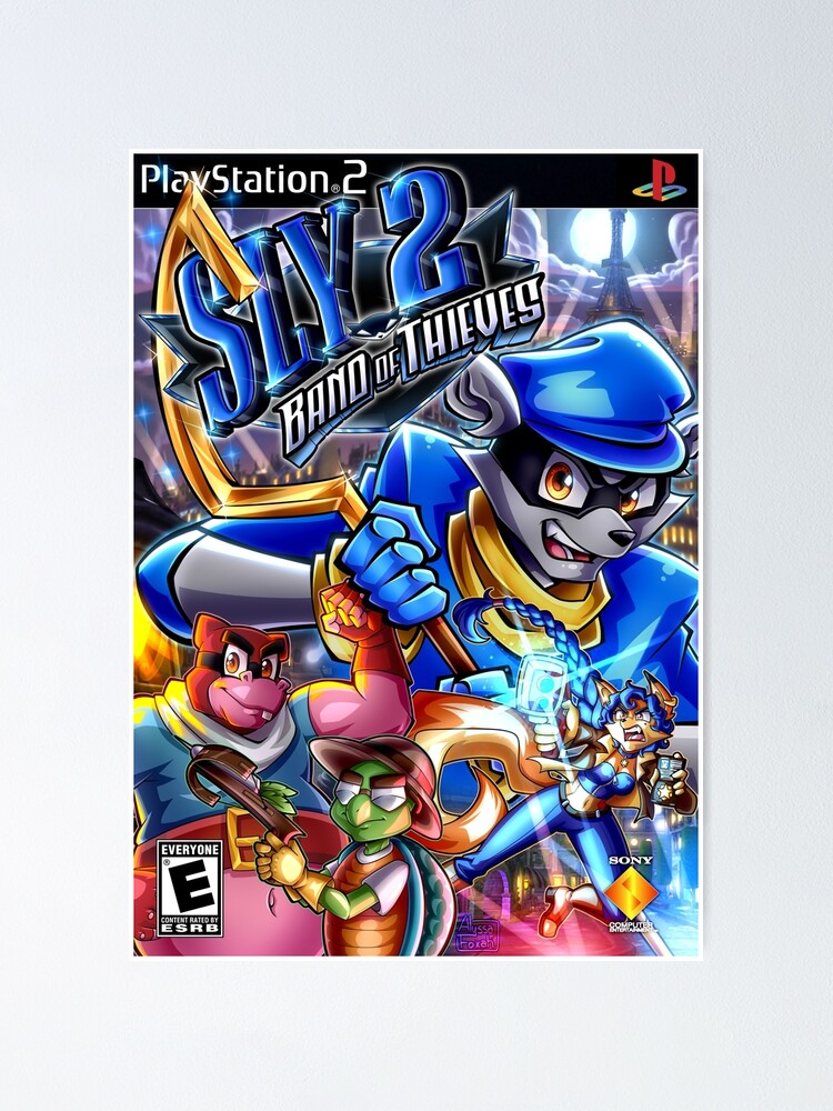 Sly Cooper Band of Thieves (custom PS2 cover version) Poster for Sale by  AlyssaFoxah