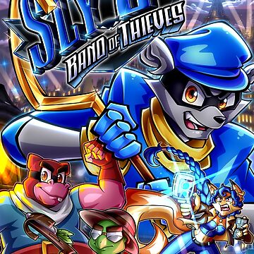 Sly Cooper PlayStation 4 Box Art Cover by RobertNGraphics