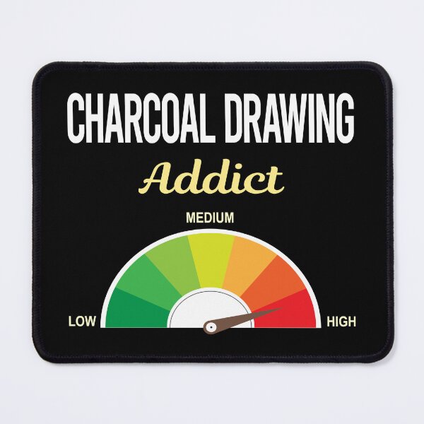 Item preview, Addict Charcoal Drawing designed and sold by PriscillaHerna.