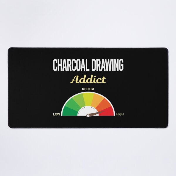 Item preview, Addict Charcoal Drawing designed and sold by PriscillaHerna.
