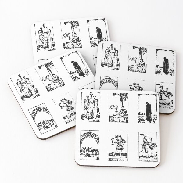 Item preview, Tarot Cups bywhacky designed and sold by designbywhacky.