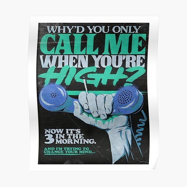 green call me monkeys Poster
