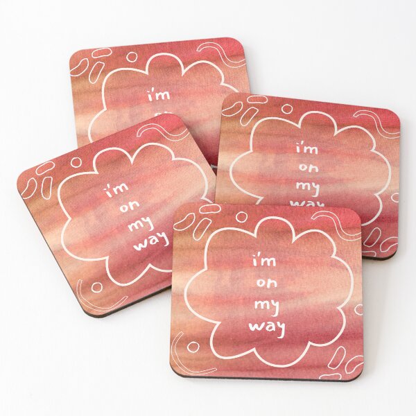 Item preview, i'm on my way sticker designed and sold by emziem.