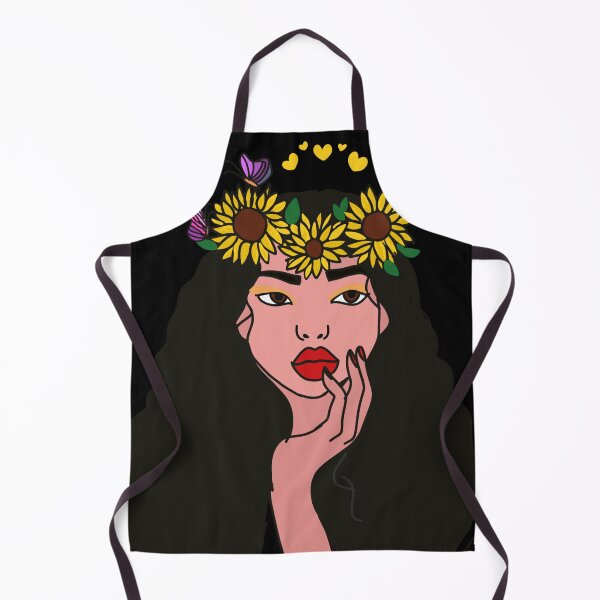Item preview, Sunflower girl crowned girl designed and sold by Mermaidssparkle.