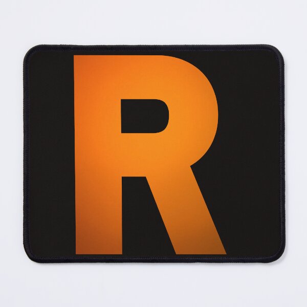 Item preview, The Letter R in Burnt Orange designed and sold by starfishstuff.
