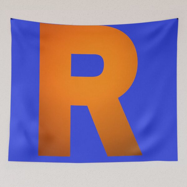 Item preview, The Letter R in Burnt Orange designed and sold by starfishstuff.