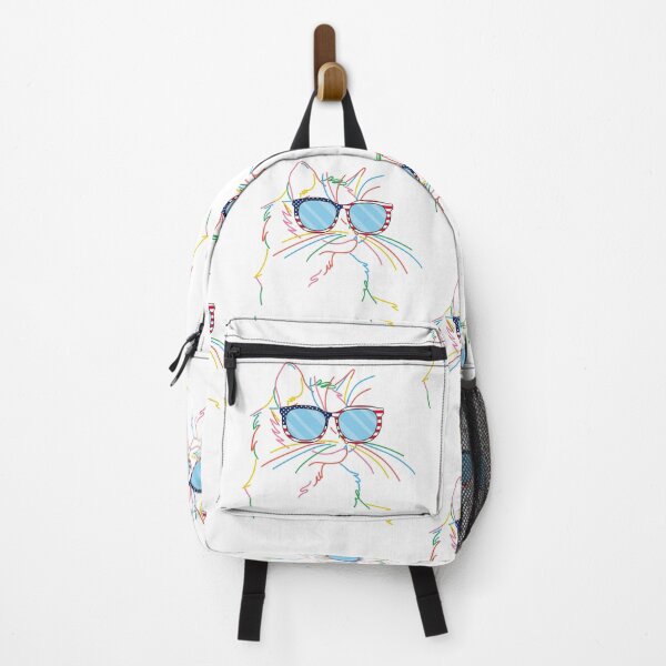 Item preview, Funny Cat Face With Funky Glasses designed and sold by Anna-Kik.