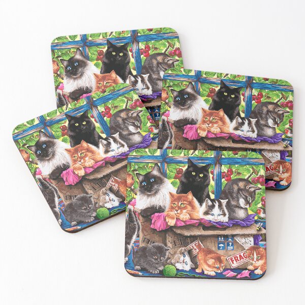 Item preview, Original Art By louis wain 1860, Londres designed and sold by space company ®.