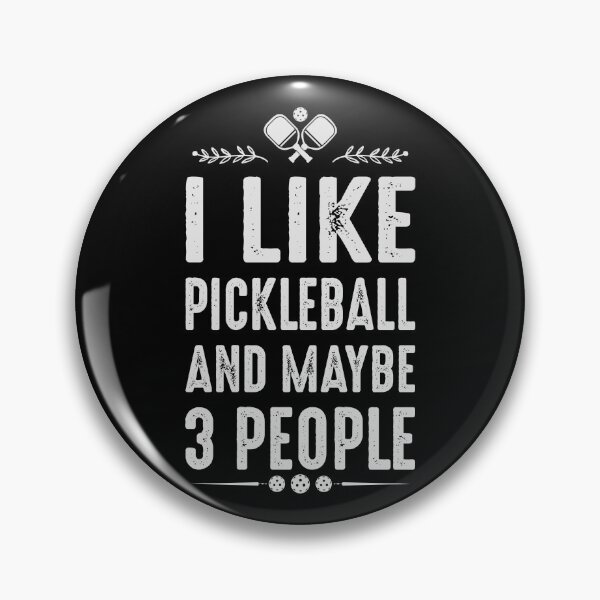 Item preview, I like pickleball and maybe three people designed and sold by iskapa.