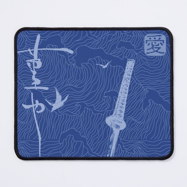 Item preview, Colored Samurai Sword Japanese Illustration designed and sold by Synchropact.